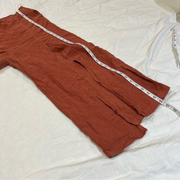 Young Fabulous & Broke YFB NWT Split Leg Cove Pant Size Medium M Orange - Picture 11 of 12